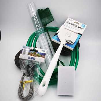 Aquarium cleaning maintenance kit