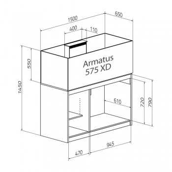 Aquarius Aquarium XD 575 Marine Aquarium IncSystème de... 2