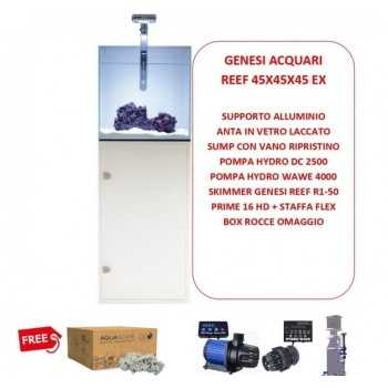 Aquarium marin Reef plus 45x45x45 cm complet avec...