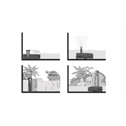 Newa Filtre interne micro, filtre submersible multifonctionnel - Newa