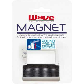 Aimant en verre incurvé Wave Coin rond des aimants