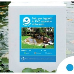 Feuilles de PVC renforcées (bleu)