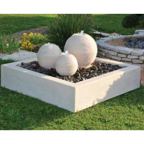 Neptune Marble Sphères avec LED