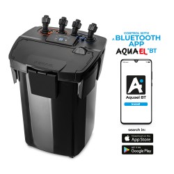 AquaEL Filter HYPERMAX 4500 BT Bluetooth Filtro esterno per grandi acquari