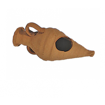 Decorazione in terracotta 12 cm tana