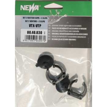 Set 2 ventose con Clips per Riscaldatori