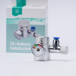 Aqua Art Co2 Reducer - Riduttore di pressione per bombole CO2 SodaStream SodaSystem
