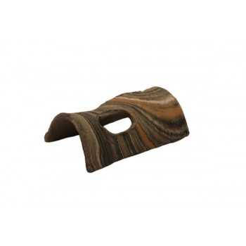 HALF-LOG MIXCOLOUR - HALF-shaped dane colored trunk...