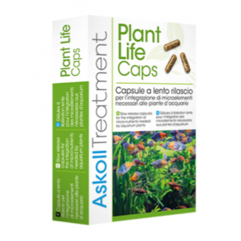 Plant life caps, nutrimento per piante d'acquario - Askoll