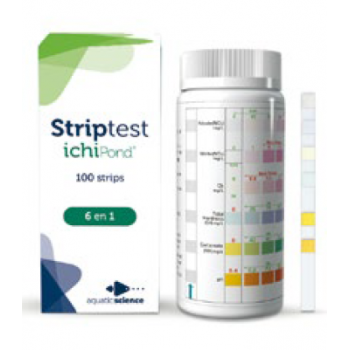 Strip test, valori misurati GH,KH,pH,CI2,NO2,NO3 -...