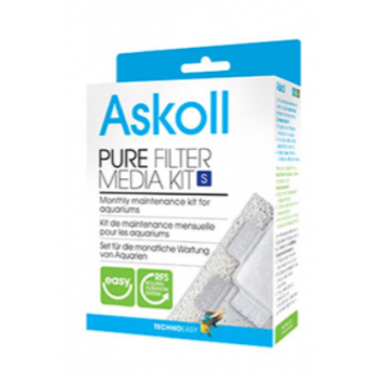 Pure Filter Media Kit S, Askoll aquarium kit - Askoll