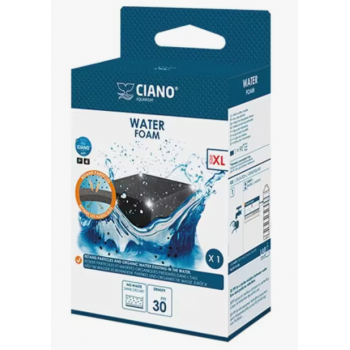 Water foam XL black, spugna grossolana per filtri Ciano -...