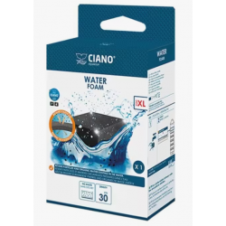 Pad d'eau XL White, garantit une bonne filtration mécanique et biologique - Askoll