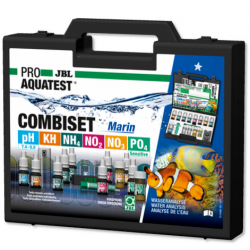 Proaquatest combiset marin, valigetta test per valori più importanti negli acquari d'acqua marina - JBL