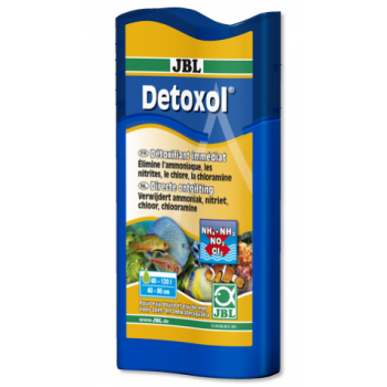 Detoxol, immediate detoxifying for healthy aquarium water...