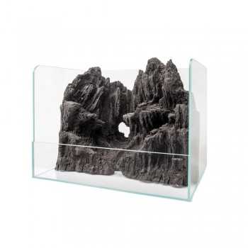 Extra-clear glass stall 50 with decoration included -... 2