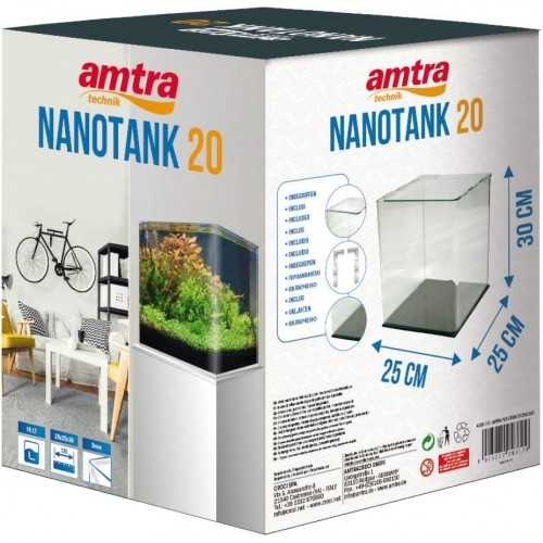 NANOTANK 20 con coperchio - AMTRA