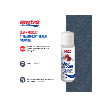 AMTRA CLEAN PROCULT - ATTIVATORE BATTERICO ACQUARIO -... 2