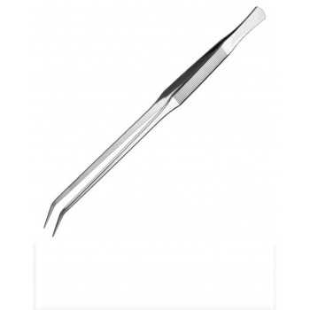 Pince de pointe courbée en acier de 30 cm - Genesi