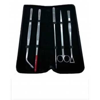 Astuccio 5 pezzi Aquascaping Tool Kit in acciaio - Genesi