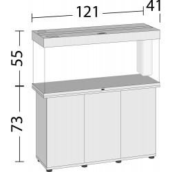 Acquario e mobile Rio 240 - Juwel