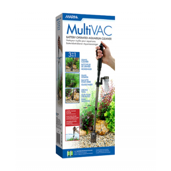 Marina Multi-Vac, Siphon électrique 3 en 1 pour aquariums - Askoll