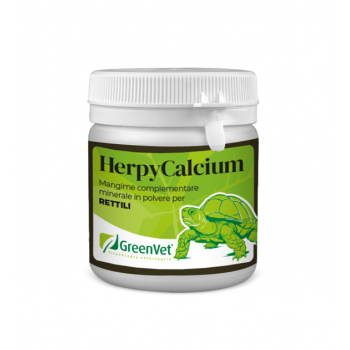 Herpy Calcium, mangime complementare minerale in polvere...