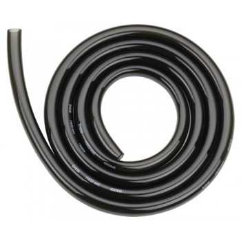 Tubo flessibile 16x22 per acquario semitrasparente nero -...