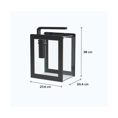 AquaFrame 14 litres 27x20x38 cm en verre -...