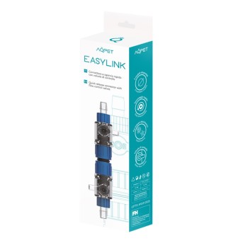 Aqpet EasyLink Connettore con Sgancio Rapido e Valvole di...