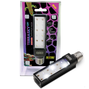 Terrasky UV Ampoule 9W, lampe LED UVB pour terrariums -... 2