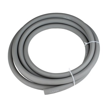Tubo grigio in silicone-pvc effetto seta anti alghe - Aqpet