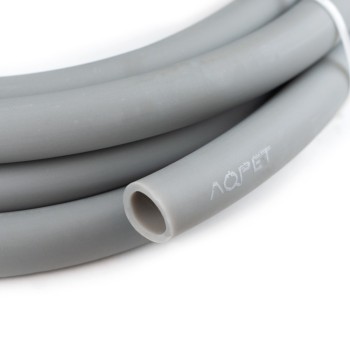 Tubo grigio in silicone-pvc effetto seta anti alghe - Aqpet 2