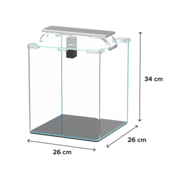 Kubus Curve 20L Aquarium Essential Set avec filtre et... 2