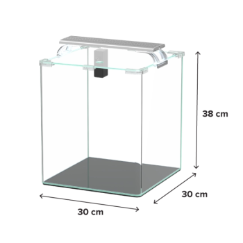 KUBUS CURVE 30L ESSENTIAL set acquario con filtro e luce... 2
