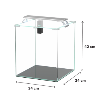 KUBUS CURVE 44L ESSENTIAL set acquario con filtro e luce... 2