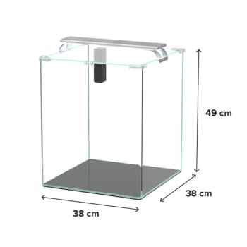 Kubus Curve 65L Aquarium essentiel sertie de filtre et de... 2
