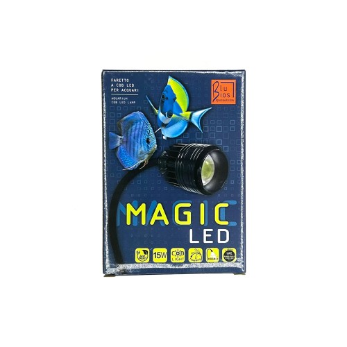 Magic Led per acquari d'acqua dolce, marina e tartarughiere 15W - Blu Bios