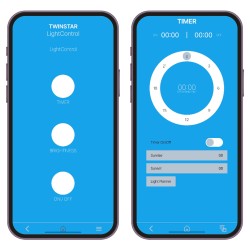 TWINSTAR LightControl - controller Bluetooth per plafoniere LED