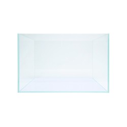 Nano Acquario 9 litri - piccolo acquario in vetro (solo vasca) - misure: 26x17x20(h) cm