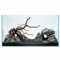 Aquarium de 25 litres - Petit Verre Aquarium (réservoir uniquement) - Mesures: 40x25x25 (H) CM