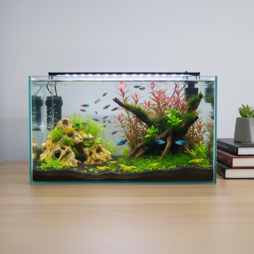 25 liters aquarium - small glass aquarium (tank...