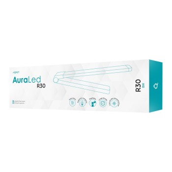 AQPET AURALED R30 - Plafonnier à LED pliable ultra-mince...