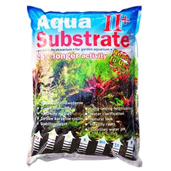 Aquaart Aqua Substrat II + 5.4KG - Substrat fertile pour les aquariums végétaux
