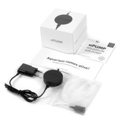 AquaLighter aPump - aeratore per acquari fino a 100 litri con ventosa
