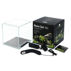 Aqualhter Nano Set 10 litres - Petit aquarium pour nanofish et cardiine