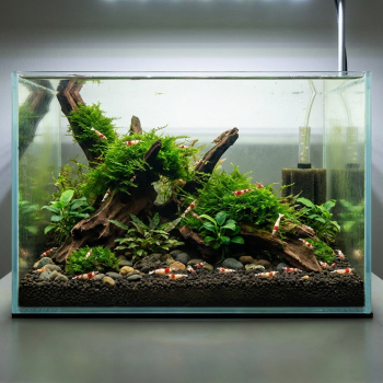 Crystal Box 30 - Nano Acquario 10 litri in vetro... 2