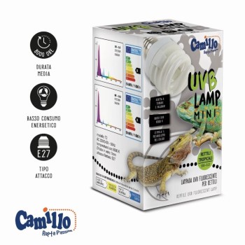 UVB LAMP Camillo - Blu Bios - UVB fluorescent lamp for... 2
