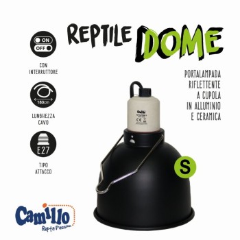 Dôme de reptile Camillo - Blu Bios - Porte-lampe...