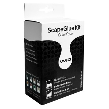 Wio ScapeGlue (colla per hardscape) - Kit Adhesive DARK...